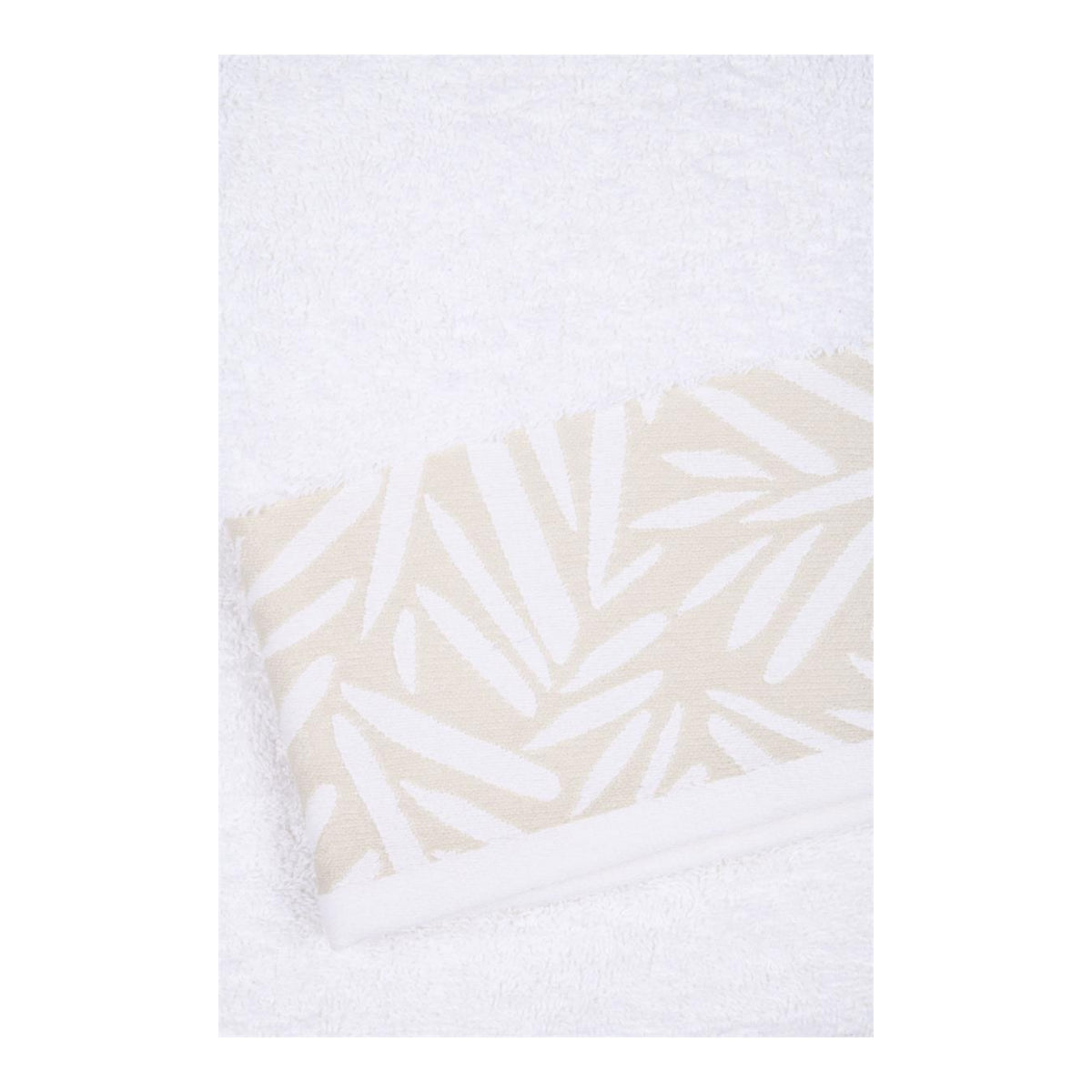 STOF Sora Cotton Bath Towel, White, 50x90cm - TOWELS FACECLOTHS - Beattys of Loughrea