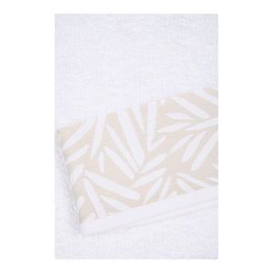 STOF Sora Cotton Bath Towel, White, 50x90cm - TOWELS FACECLOTHS - Beattys of Loughrea