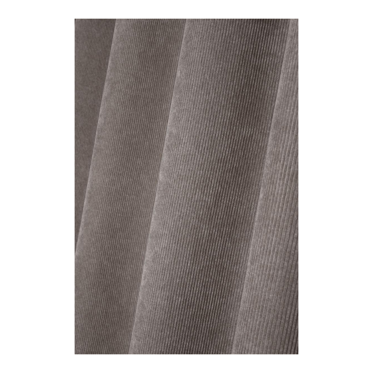 Dandy Corduroy Curtain Panel, Taupe, 140x260cm - CURTAINS - READY MADE - Beattys of Loughrea