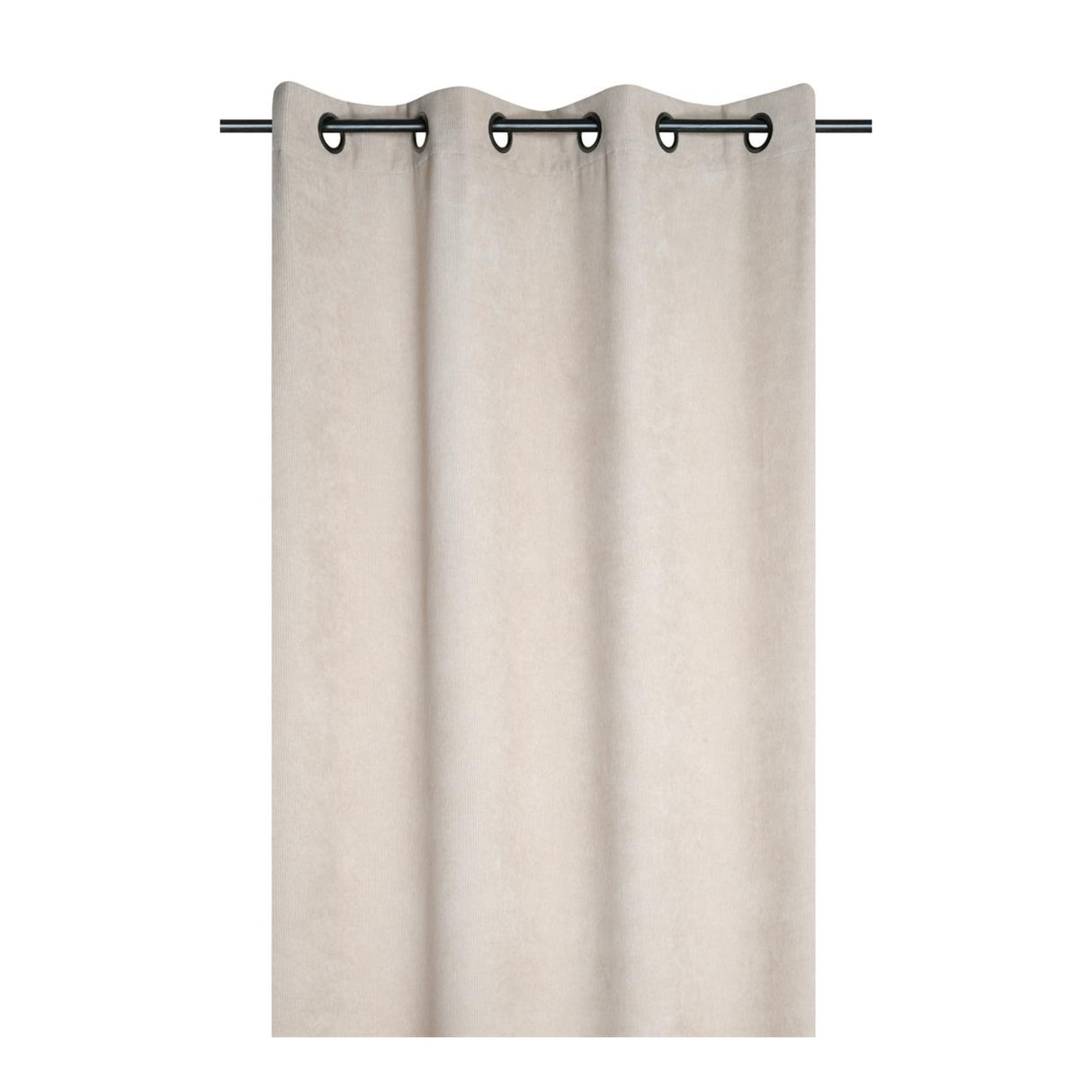 Dandy Corduroy Curtain Panel, Natural, 140x260cm - CURTAINS - READY MADE - Beattys of Loughrea