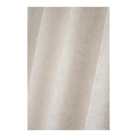 Dandy Corduroy Curtain Panel, Natural, 140x260cm - CURTAINS - READY MADE - Beattys of Loughrea