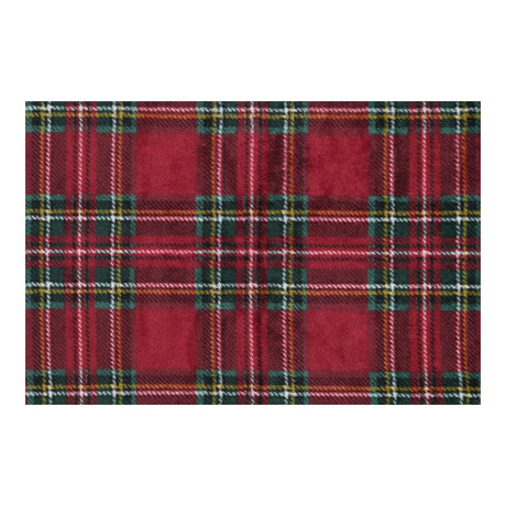 Willis Tartan Throw, Red, 140x200cm - THROWS/BLANKETS - Beattys of Loughrea