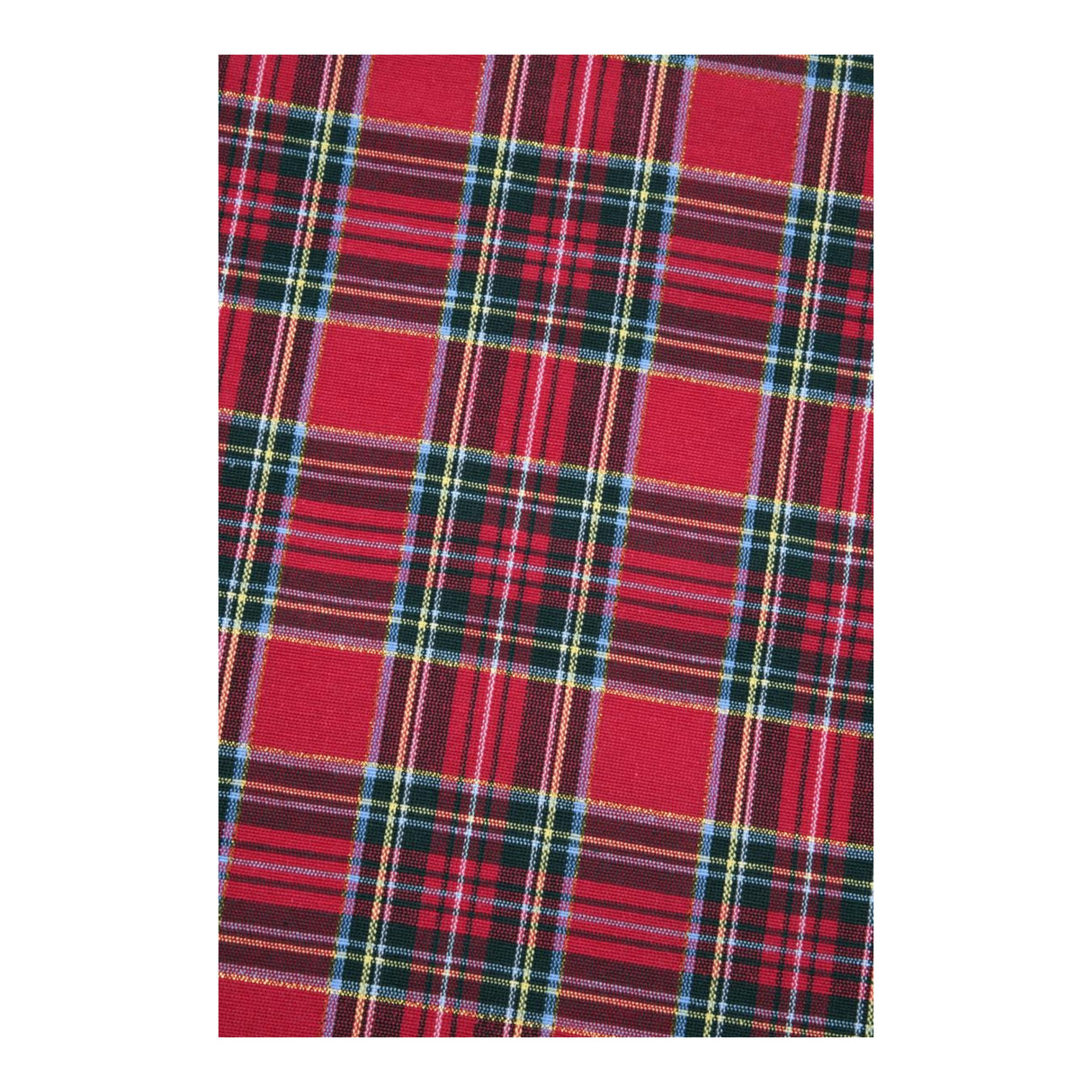 Clark Tartan Christmas Tablecloth, Multicolour, 140x300cm - TABLECLOTHS/RUNNERS - Beattys of Loughrea