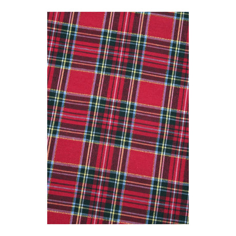 Clark Tartan Christmas Tablecloth, Multicolour, 140x300cm - TABLECLOTHS/RUNNERS - Beattys of Loughrea