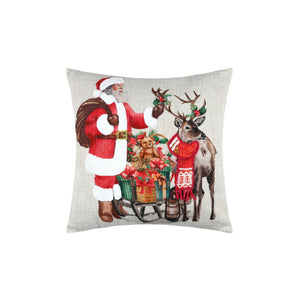 Santa Christmas Cushion, 45x45cm - CUSHIONS/COVERS - Beattys of Loughrea