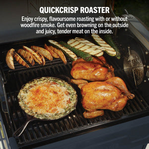 Ninja FlexFlame Outdoor Cooking System 5-in-1 Grill & Smoker | PG301UKBL - BBQ - GAS - Beattys of Loughrea