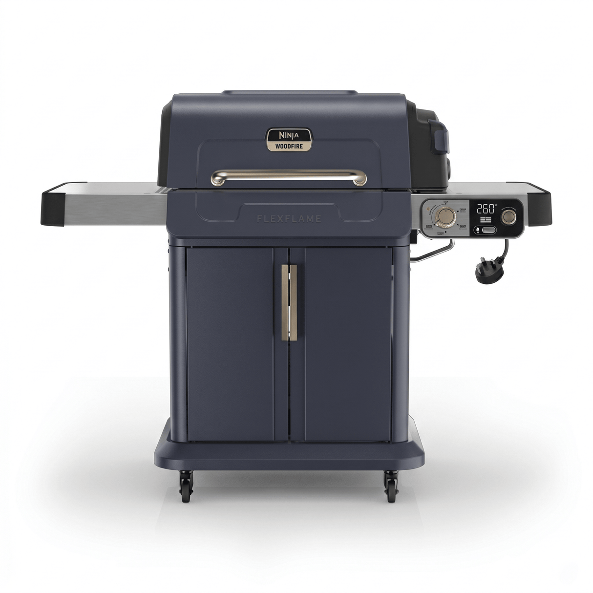 Ninja FlexFlame Outdoor Cooking System 5-in-1 Grill & Smoker | PG301UKBL