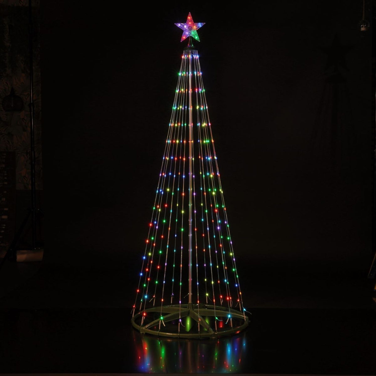 Noma Spectrum 1.8m Remote Control Flexi Wire Tree