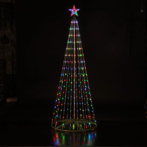 Noma Spectrum 1.8m Remote Control Flexi Wire Tree