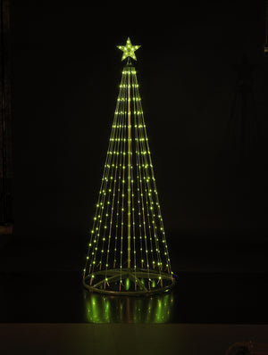 Noma Spectrum 1.8m Remote Control Flexi Wire Tree
