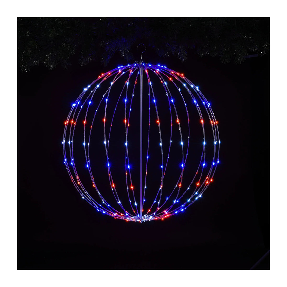 Noma Spectrum 50cm Remote Control Light Sphere - XMAS LIGHTED OUTDOOR DECOS - Beattys of Loughrea
