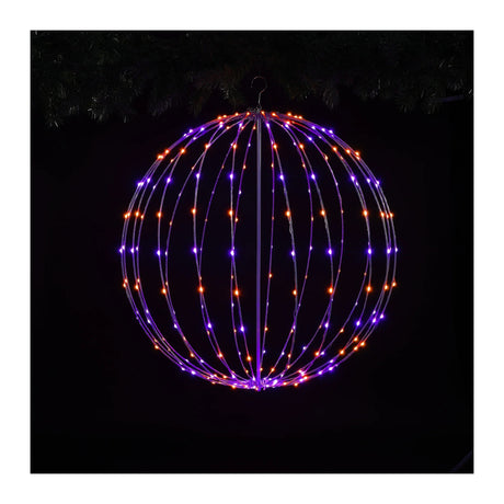 Noma Spectrum 50cm Remote Control Light Sphere - XMAS LIGHTED OUTDOOR DECOS - Beattys of Loughrea