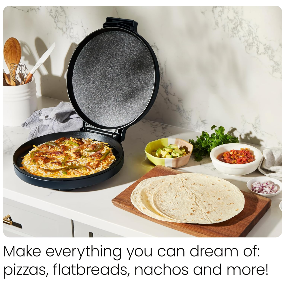 Chefman Everything Maker 30cm Electric Multi-Cooker | RJ58-EM-MIDNIGHT-UK