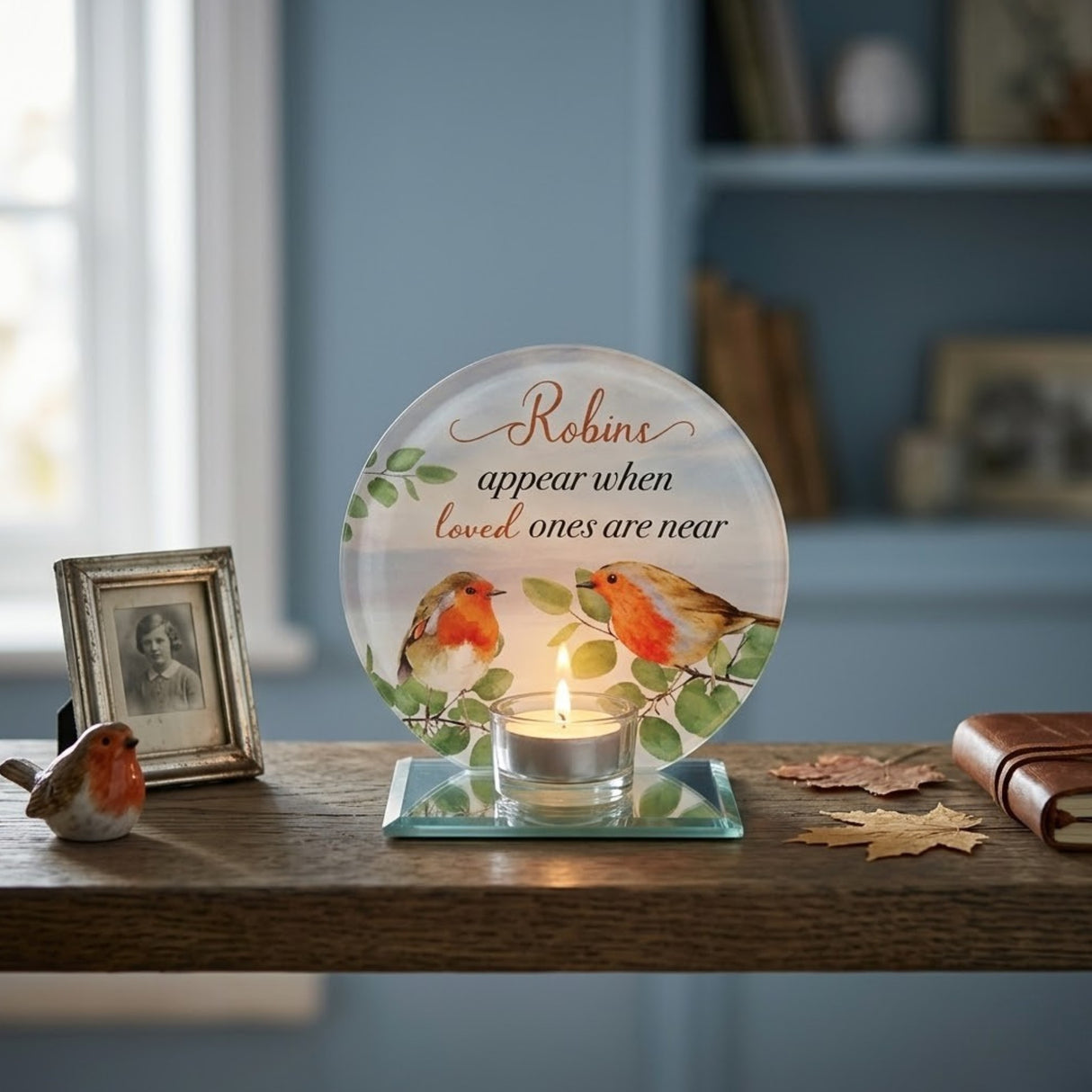 Glass Votive Holder Robins Near You