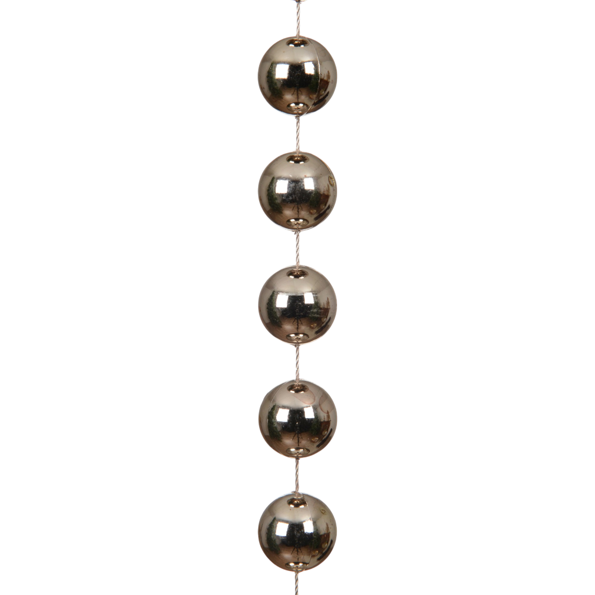 Guirlande de Perles XXL Deco Gris Fumé
