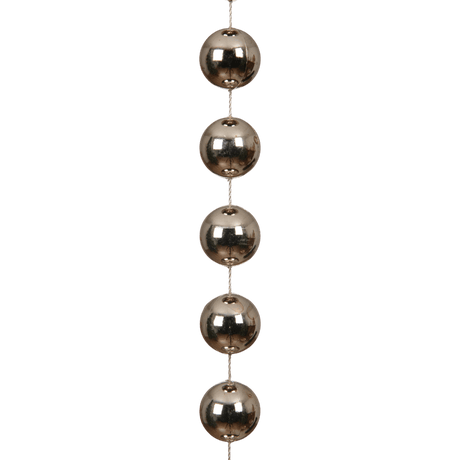 Decoris XXL Smokey Pearl Bead Garland - XMAS BAUBLES - Beattys of Loughrea