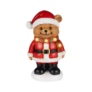 LED-Weihnachtsbär-Dekoration 25cm