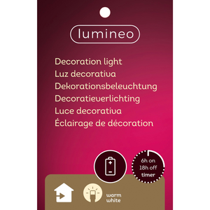LED Velvet Poinsettia Flower Red 30cm