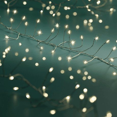 960 LED Compact Twinkle Micro String Lights Warm White 12m - XMAS BATTERY OPERATED LIGHTS - Beattys of Loughrea