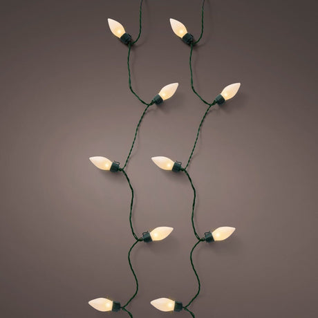 100 LED XL Vintage Twinkle Lights Soft Gold 19.8m - XMAS LIGHTS LED - Beattys of Loughrea