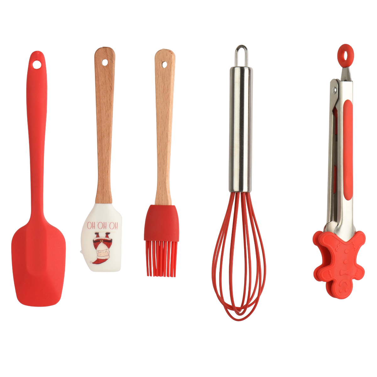 Christmas Baking Utensil Set of 5