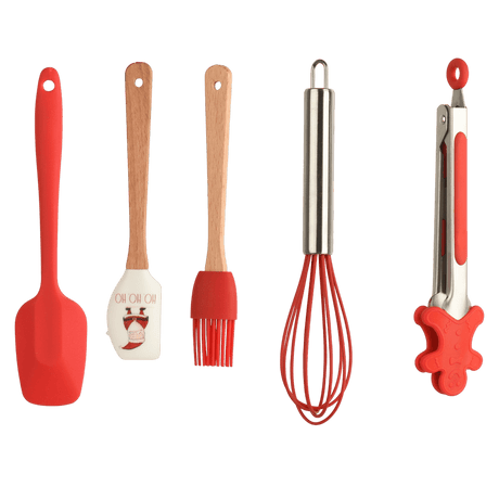 Christmas Baking Utensil Set of 5 - KITCHEN HAND TOOLS - Beattys of Loughrea