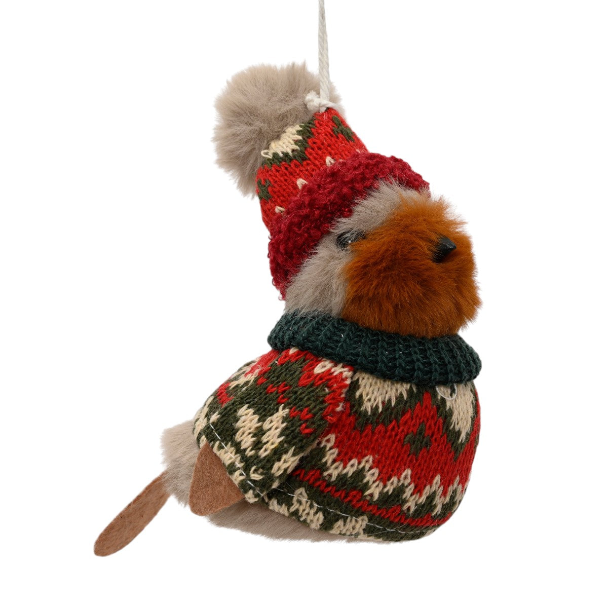 Weihnachtsbaumschmuck Rotkehlchen zum Aufhängen