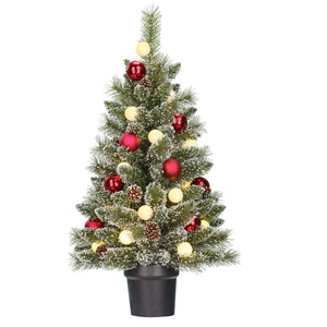 Kaprun LED Potted Christmas Tree Battery Operated 90cm