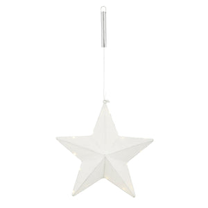 LED Star Hanging Decoration Battery Powered 38.5cm