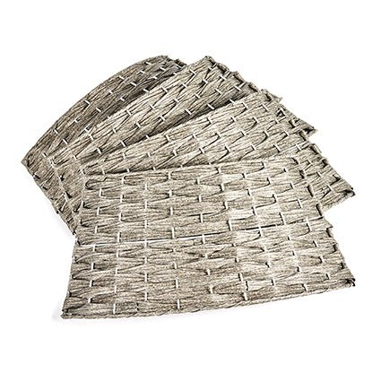Premier Grey Rattan Effect Christmas Tree Skirt 65cm - XMAS TREE STANDS / BAGS / SKIRTS - Beattys of Loughrea