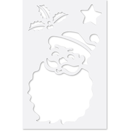 Premier Christmas Stencil Set – 12 Piece with 6 Designs