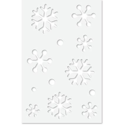 Premier Christmas Stencil Set – 12 Piece with 6 Designs