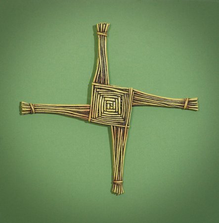 Resin Saint Brigid's Cross - 10 Inch - WALL PLAQUE/STATUES - Beattys of Loughrea