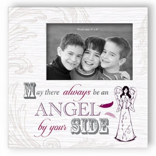 Art Deco Wood Photo Frame - Always An Angel