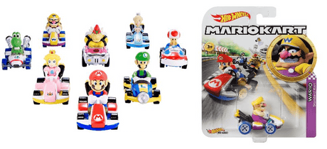 Hot Wheels Mario Kart Assorted Styles - ACTION FIGURES & ACCESSORIES - Beattys of Loughrea