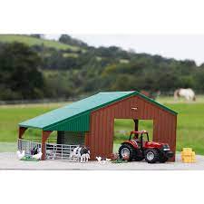 Britains 1:32 Farm Building Set With Case Tractor - FARMS/TRACTORS/BUILDING - Beattys of Loughrea