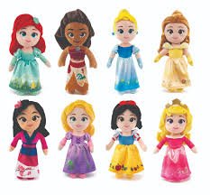 17Cm Disney Princess Cute Assorted Styles - SOFT TOYS - Beattys of Loughrea