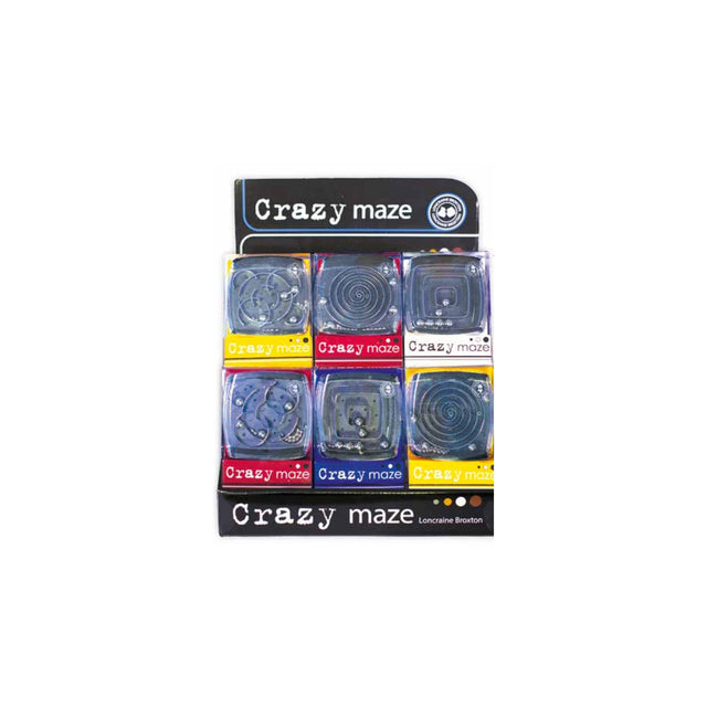 Crazy Maze Game - Assorted - One Supplied*