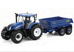 Britains 1:32 New Holland T6 Tractor With Trailer Play Set