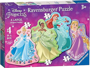 Disney Princess 4 Shape Puzzle In A Box