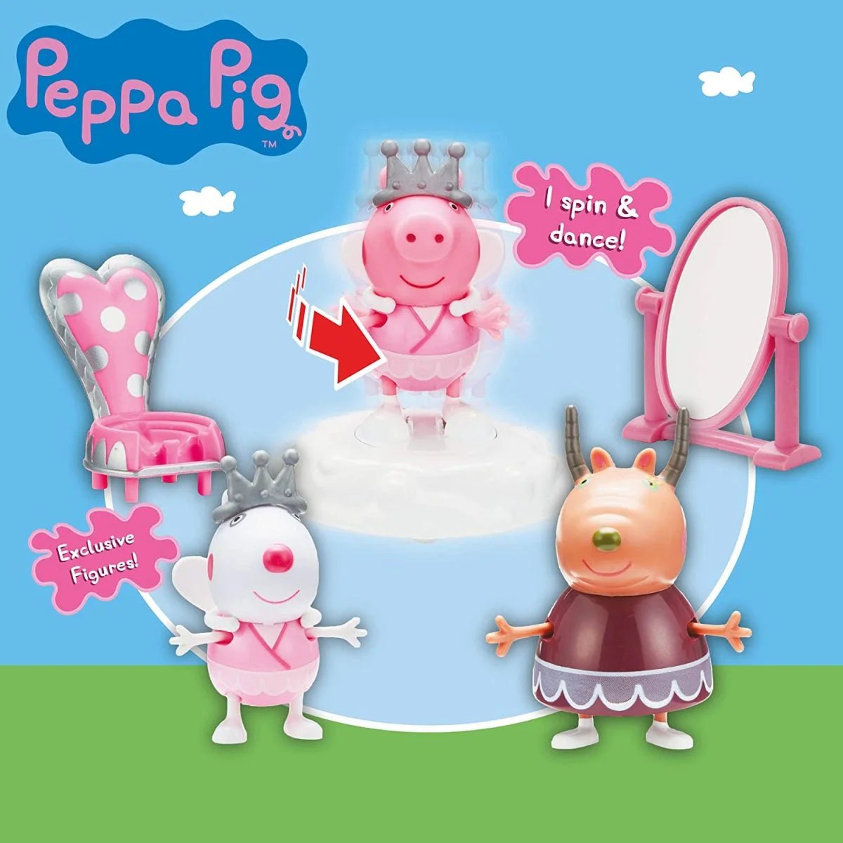 Peppa Pig Beautiful Ballet Set - BABY TOYS - Beattys of Loughrea