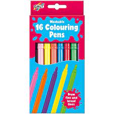 16 Colouring Pens Washable - ART & CRAFT/MAGIC/AIRFIX - Beattys of Loughrea