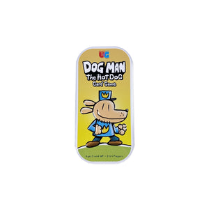 Dog Man The Hot Dog Card Game in a Tin