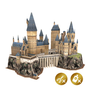Harry Potter Hogwarts Castle 3D Puzzle, 197 Pieces