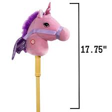 Hobby Horse or Unicorn with Sound Assorted Styles