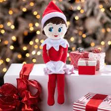 The Elf On The Shelf - Plushee Pals Snuggler Girl 12In - SOFT TOYS - Beattys of Loughrea