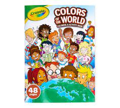 Crayola 48Pg Colours Of The World Colouring Book