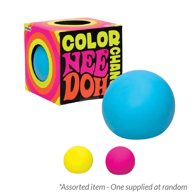 Needoh Colour Changing Sensory Fidget Toy - Assorted - One Supplied* - HALLOWEEN, PKT MONEY, JOKE - Beattys of Loughrea