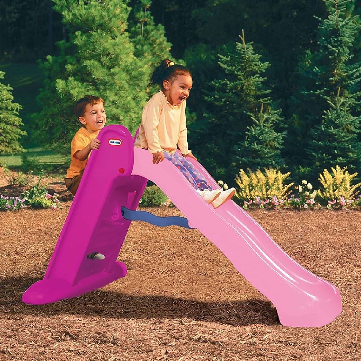 Little Tikes Easy Store Large Slide Pink