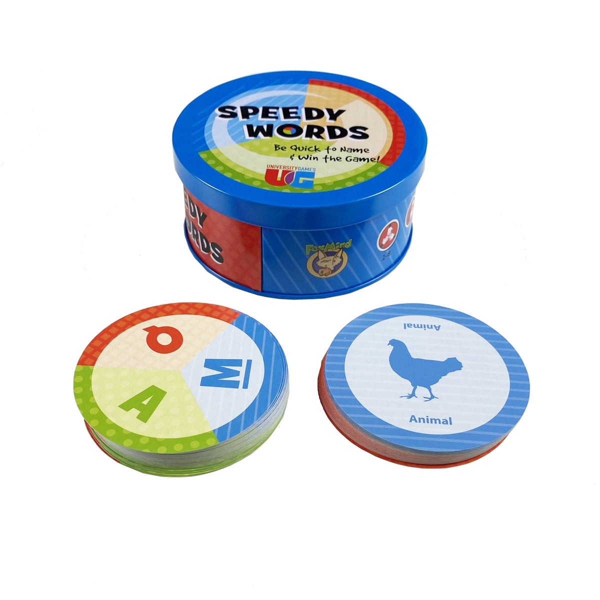 University Games Speedy Words Card Game